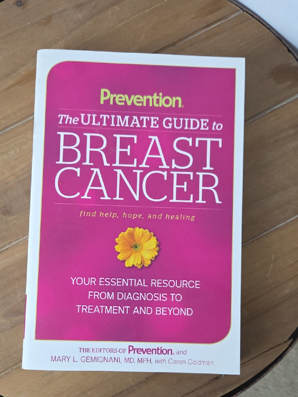 Prevention: The Ultimate Guide to Breast Cancer - Pink Cover